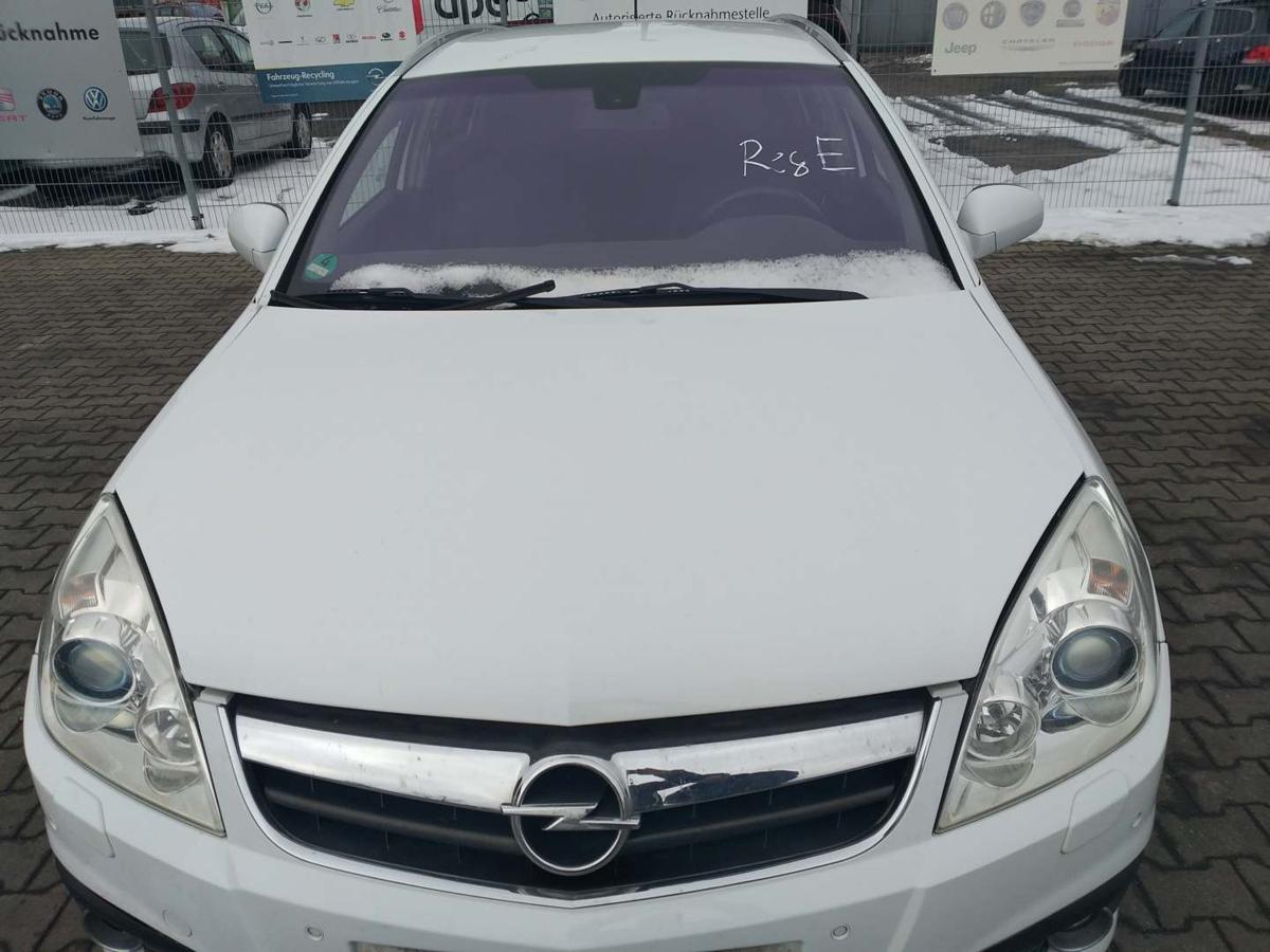 Opel Signum original Motorhaube Z474 Casablancaweiss Facelift Bj.2006